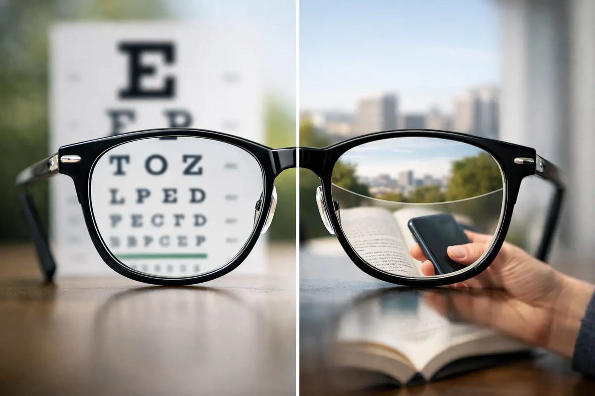 Single Vision Versus Varifocal Lenses Compared