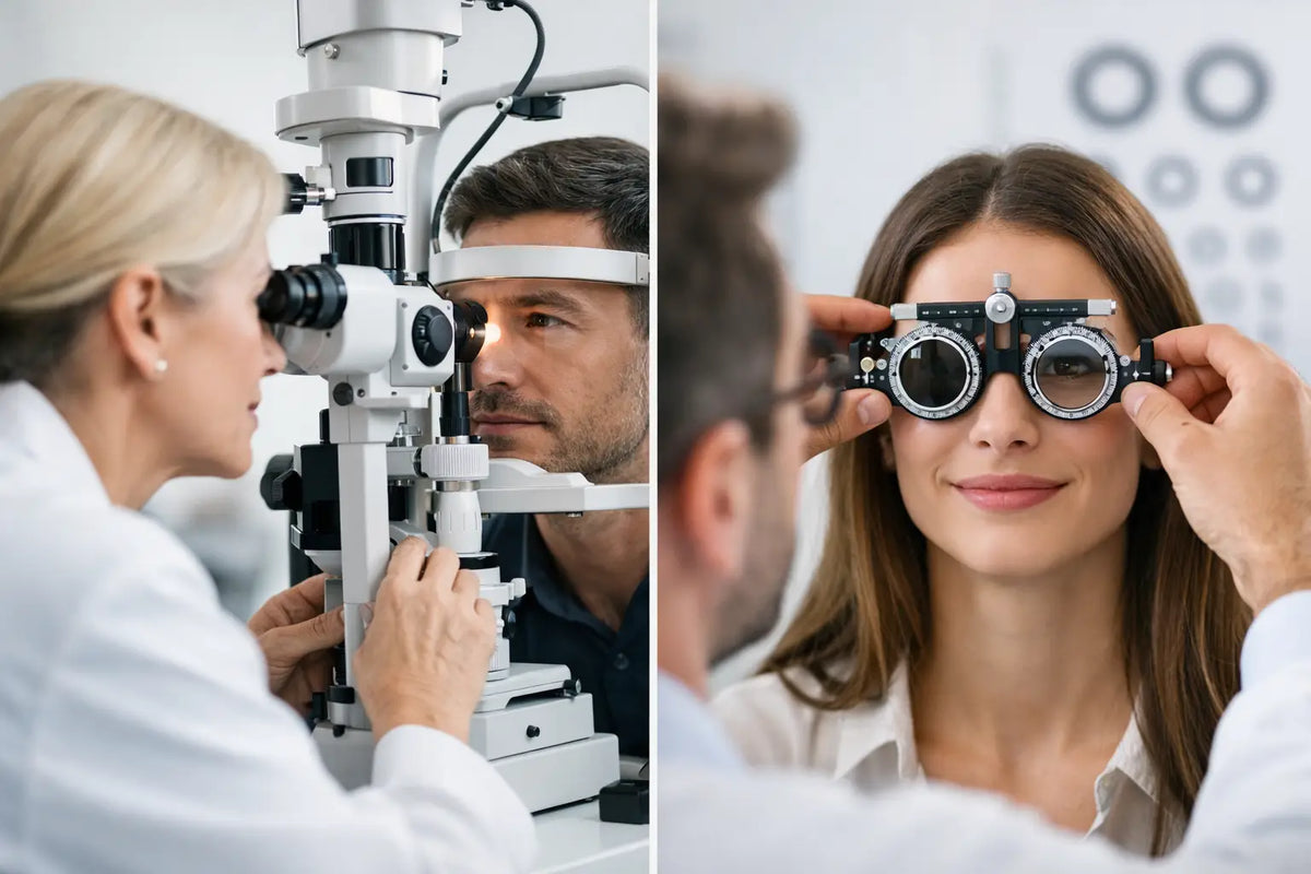 Comprehensive Eye Exam vs Routine Test