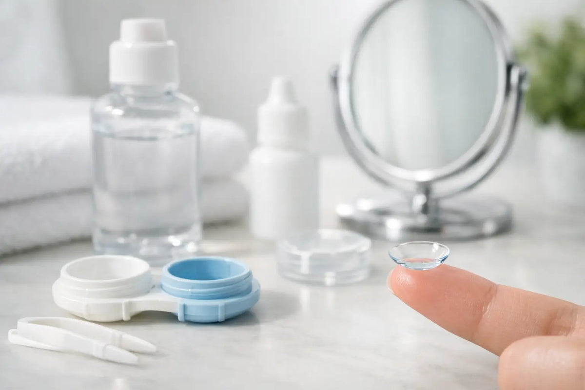 Your Guide to Contact Lens Aftercare at Home