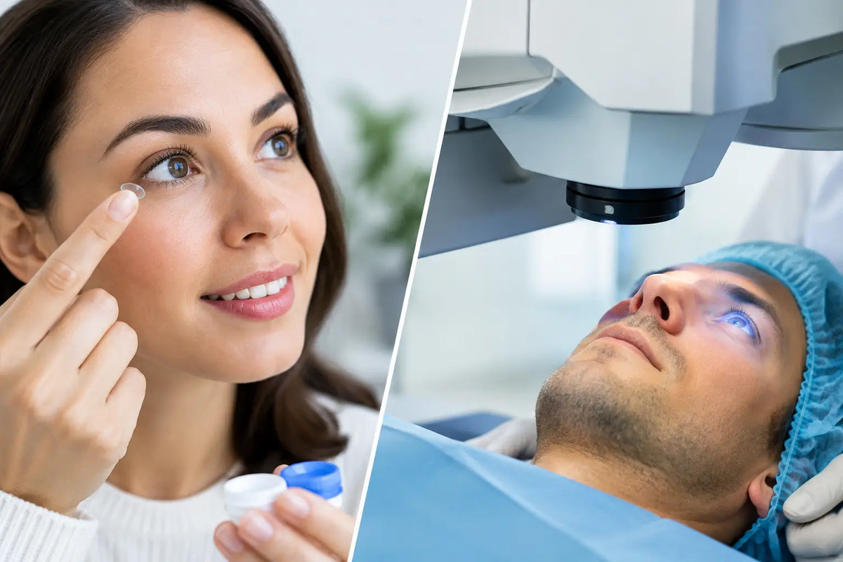 Contact Lenses Versus Laser Surgery: Which Is Best? – The Eye Centre
