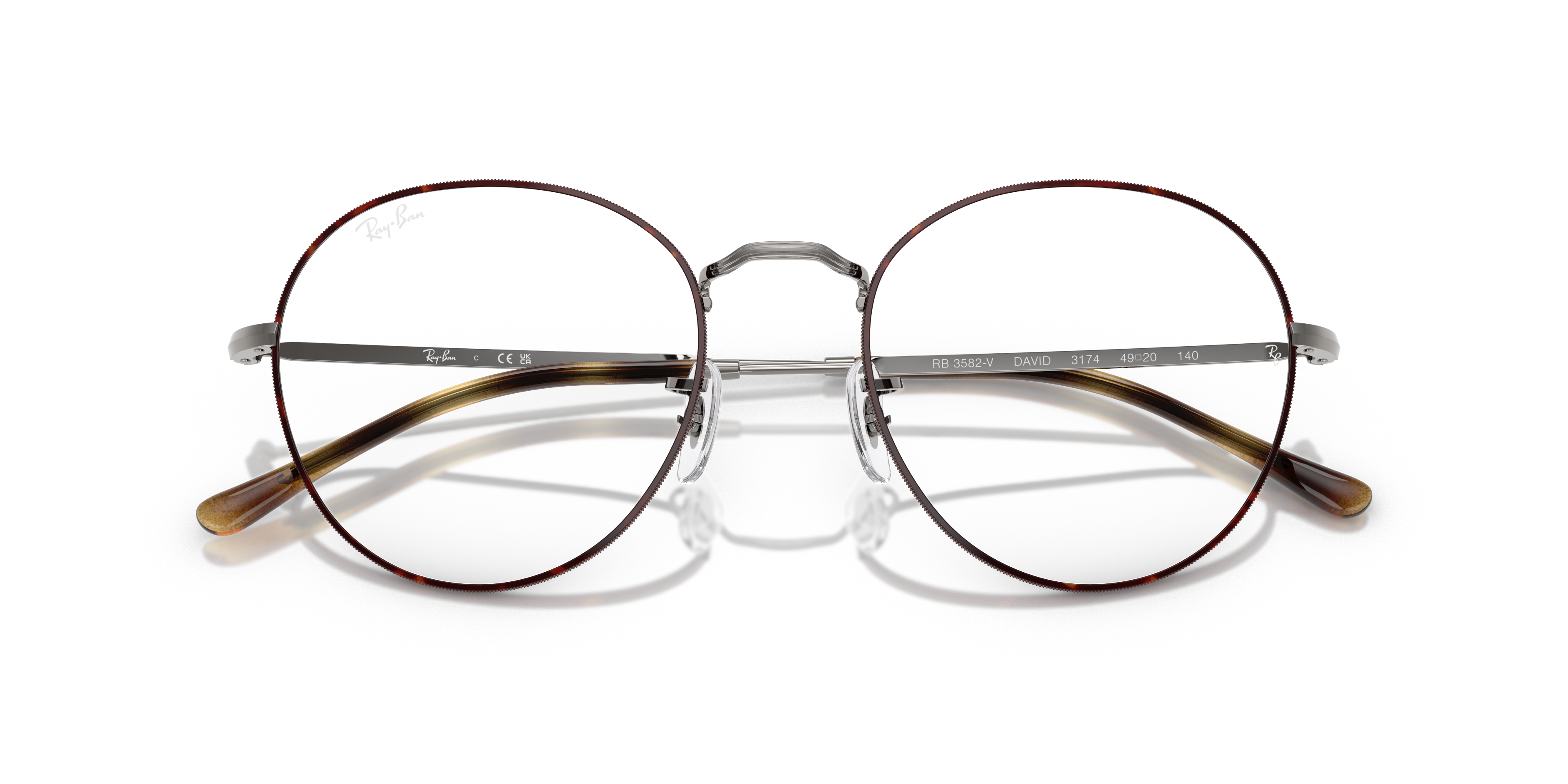 Ray-Ban | 0RX3582V (Round Metal Optics II / David)