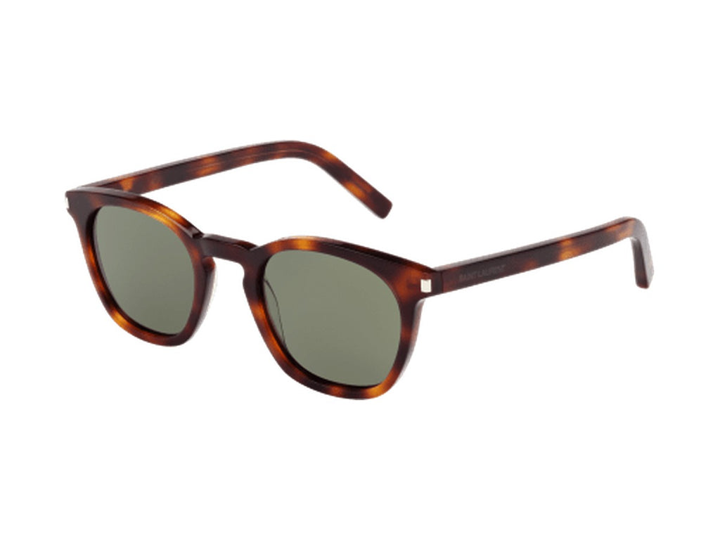 Saint Laurent SL 28-003 sunglasses - Havana / Green