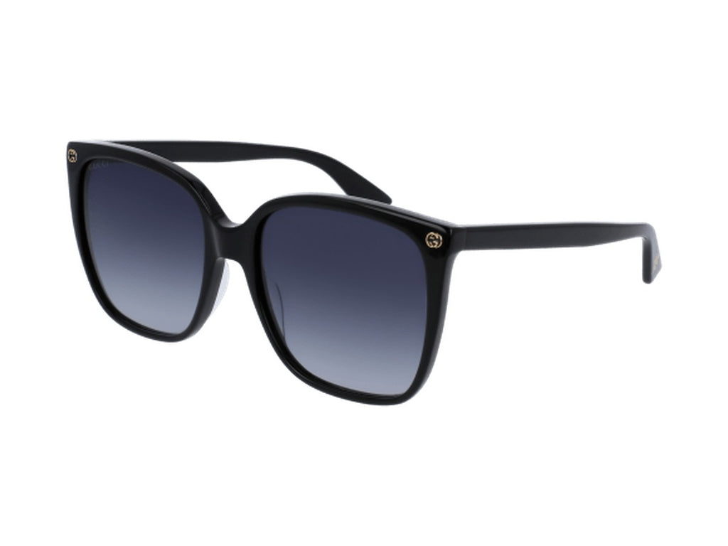 Gucci GG0022S-001 sunglasses - Black / Grey