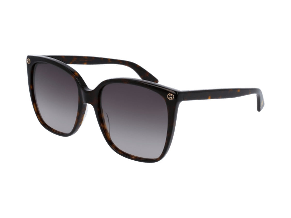 Gucci GG0022S-003 sunglasses - Havana / Brown