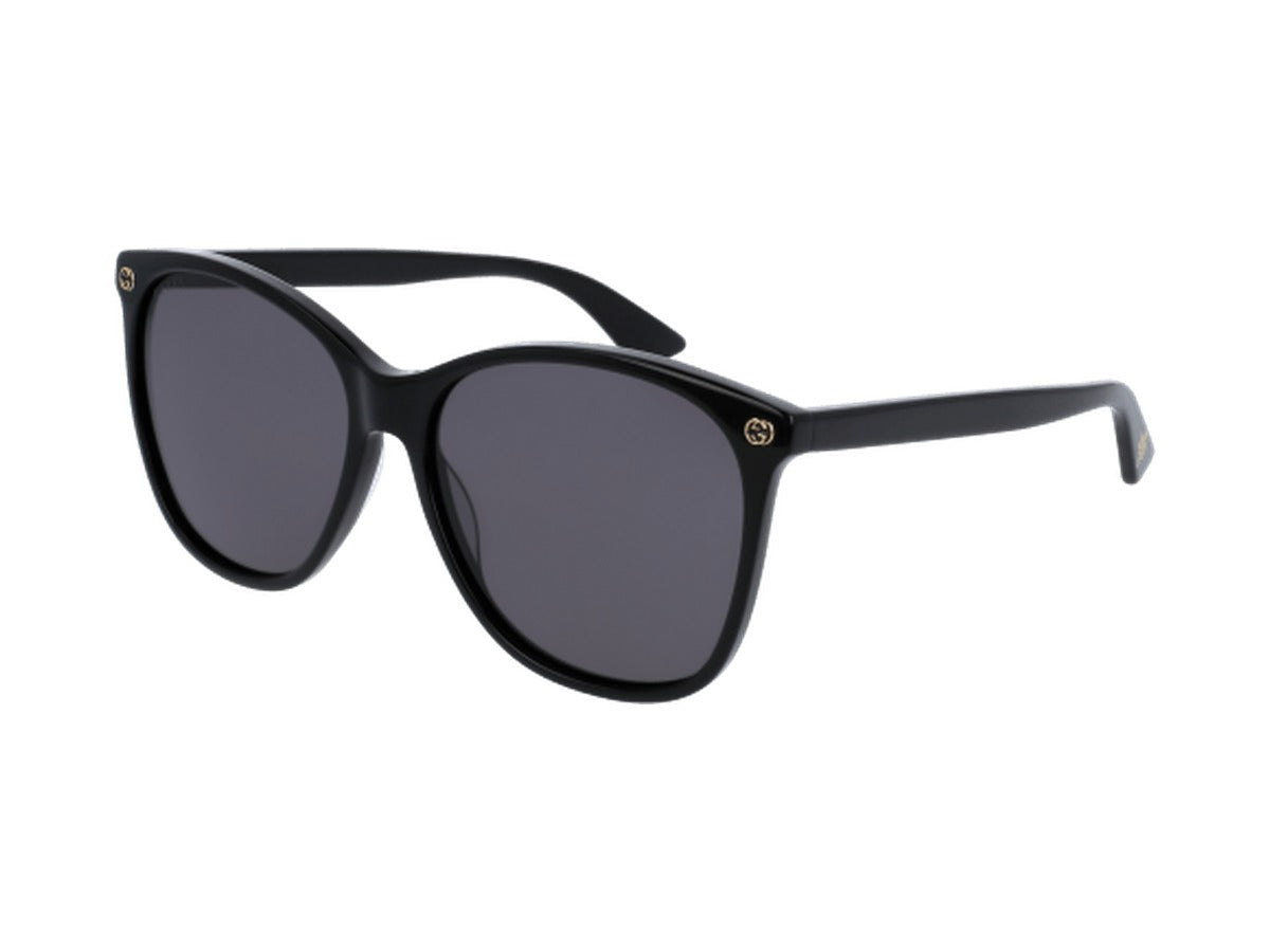 Gucci GG0024S-001 sunglasses - Black / Grey