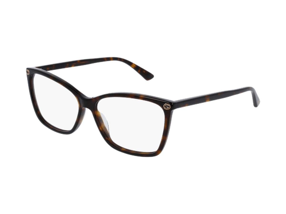 Gucci GG0025O-002 glasses - Havana