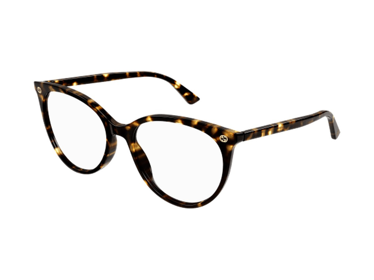 Gucci GG0093O-002 glasses - Havana
