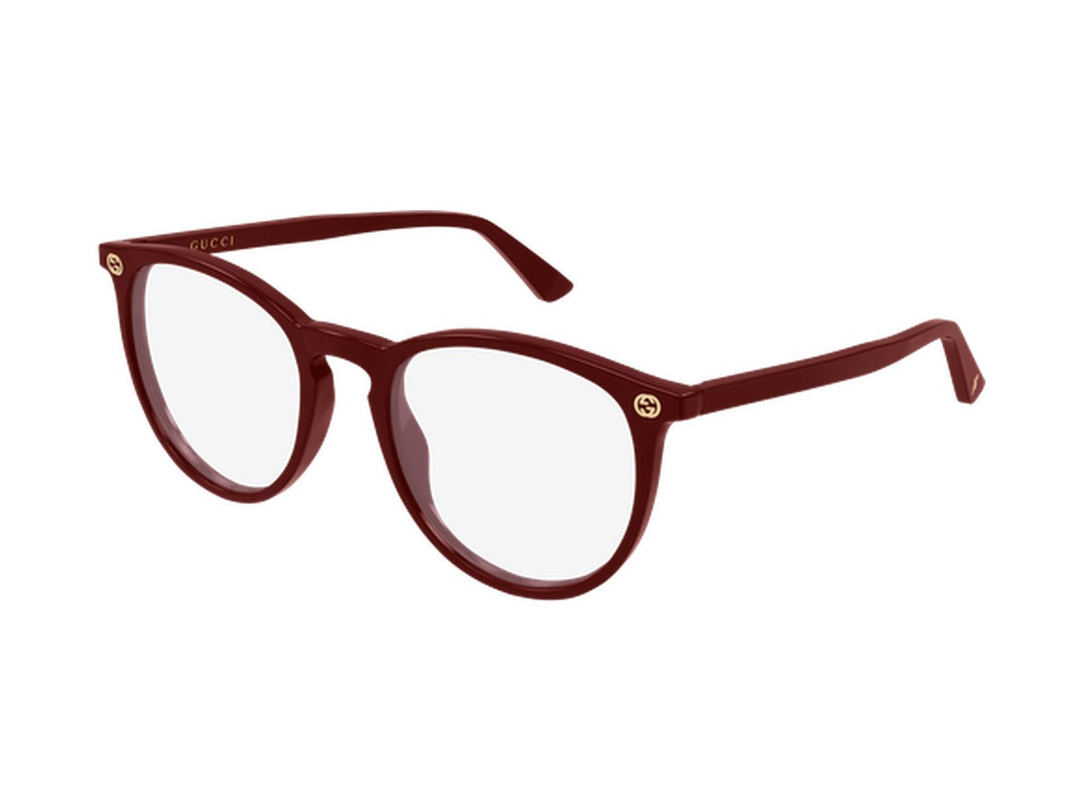 Gucci GG0027O-008 glasses - Burgundy