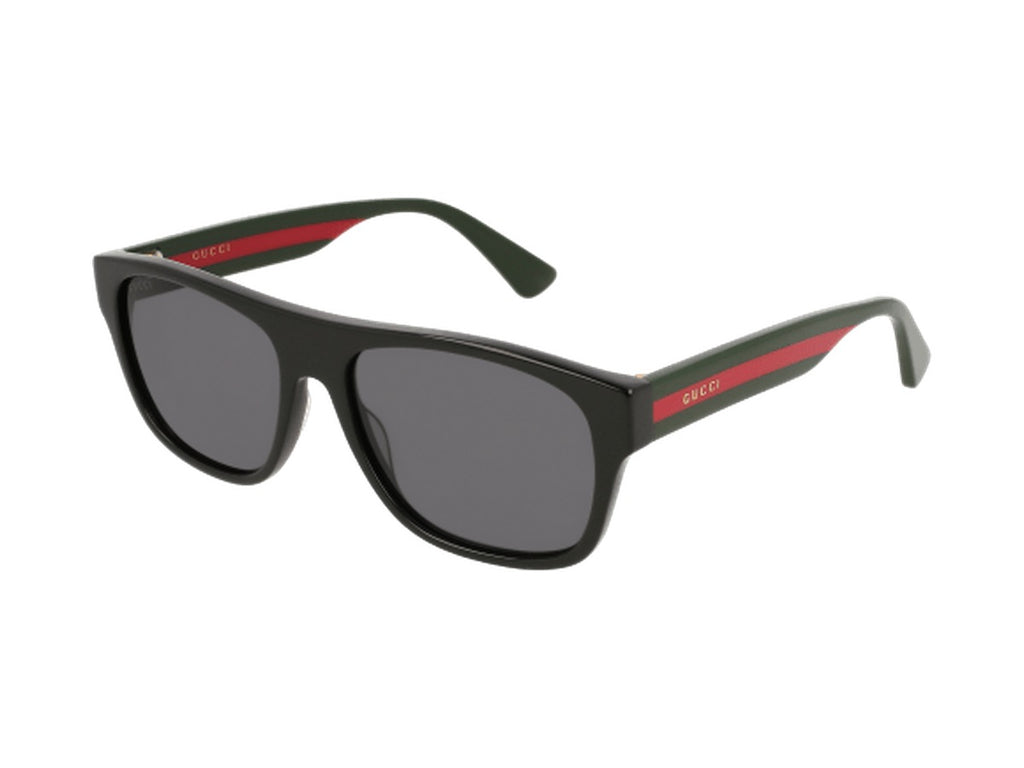 Gucci GG0341S-001 sunglasses - Black & Multicolor / Grey