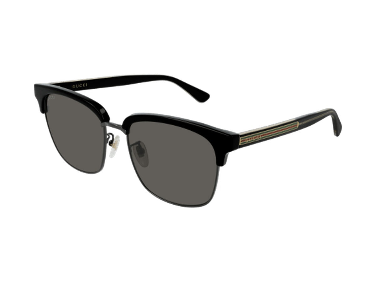 Gucci GG0382S-001 sunglasses - Black / Grey