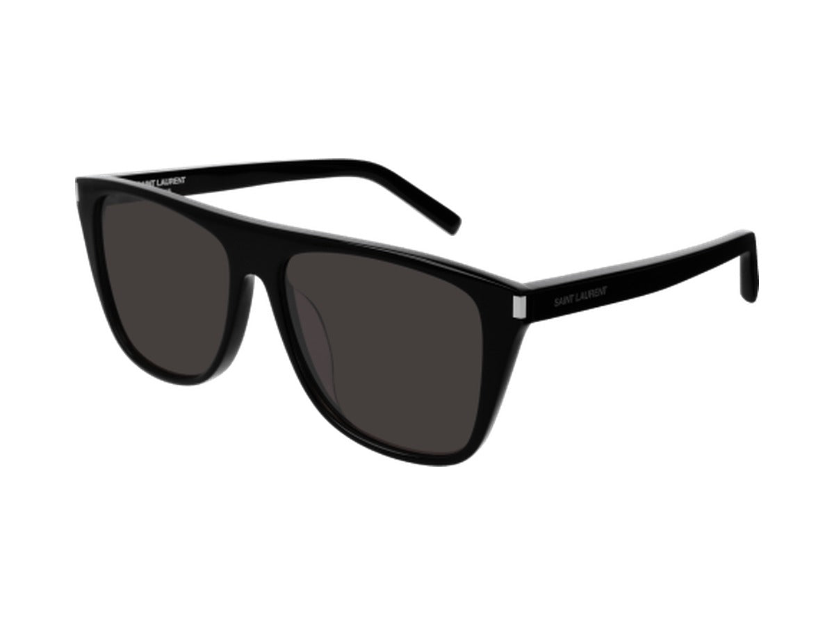 Saint Laurent SL 1/F-001 sunglasses - Black / Black