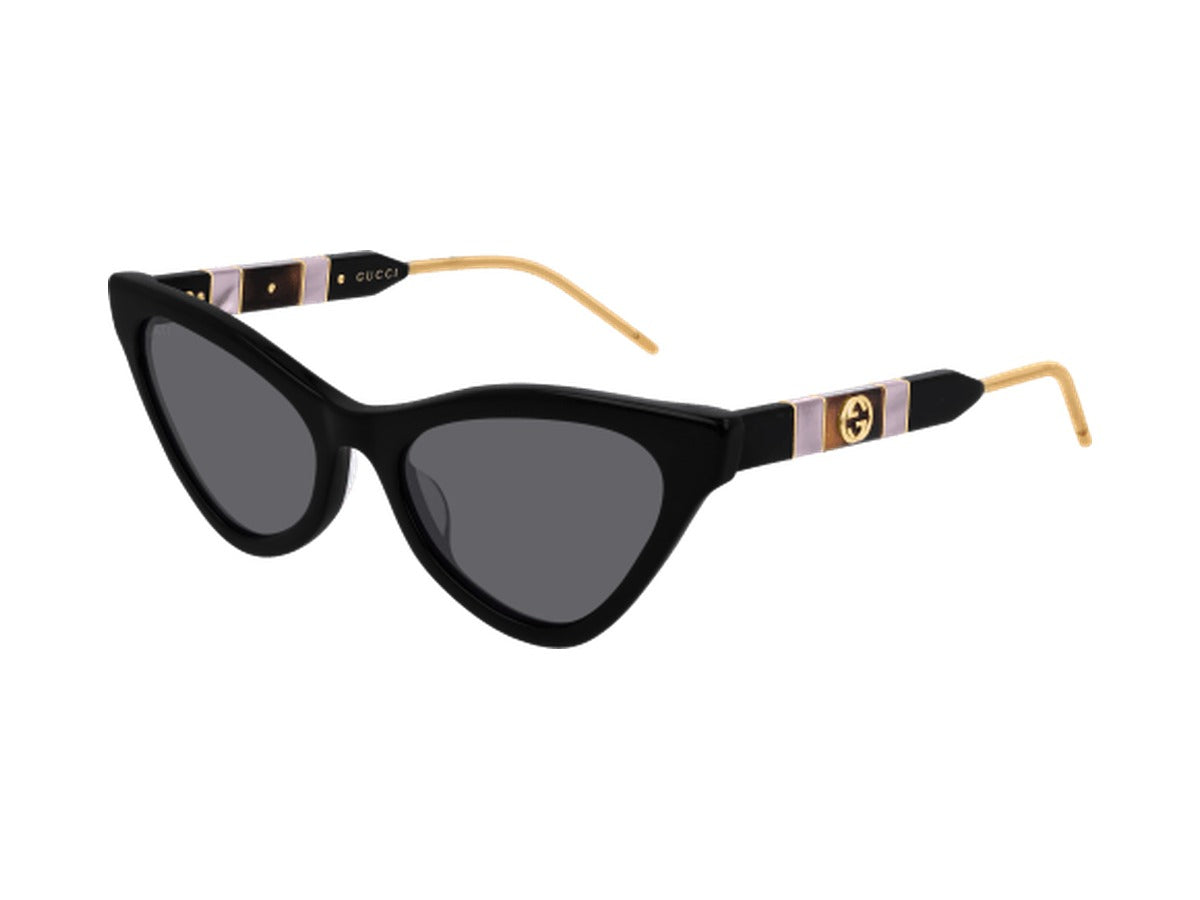 Gucci GG0597S-001 sunglasses - Black / Grey
