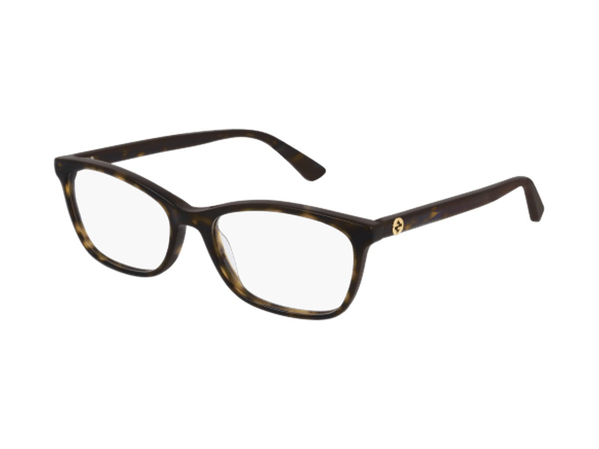 Gucci GG0613O-002 glasses - Havana