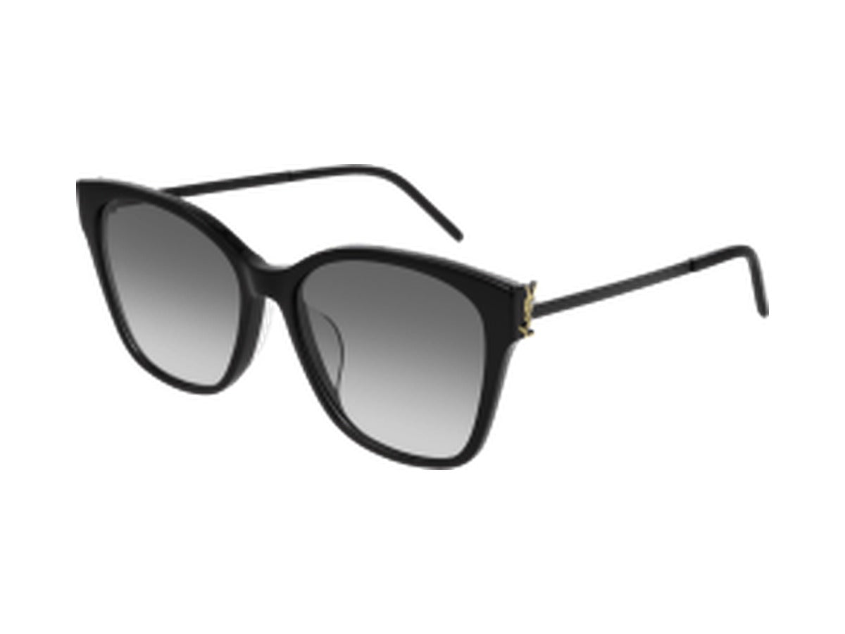 Saint Laurent SL M48S/K-004 sunglasses - Havana & Gold / Grey