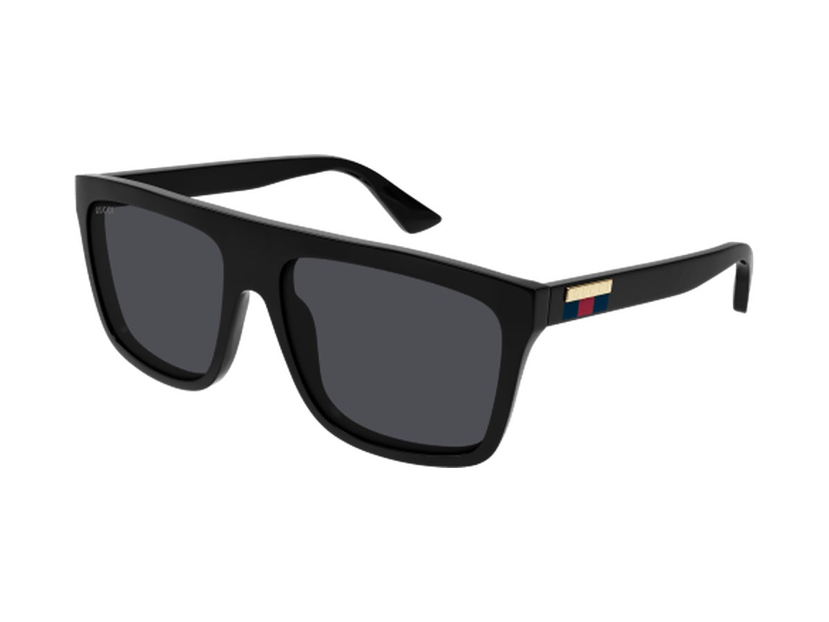 Gucci GG0748S-001 sunglasses - Black / Grey