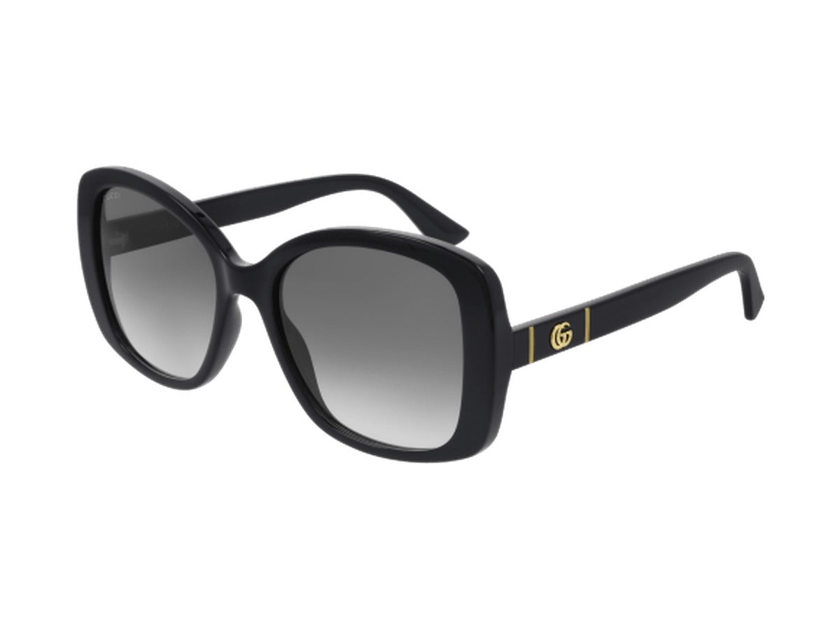 Gucci GG0762S-001 sunglasses - Black / Grey
