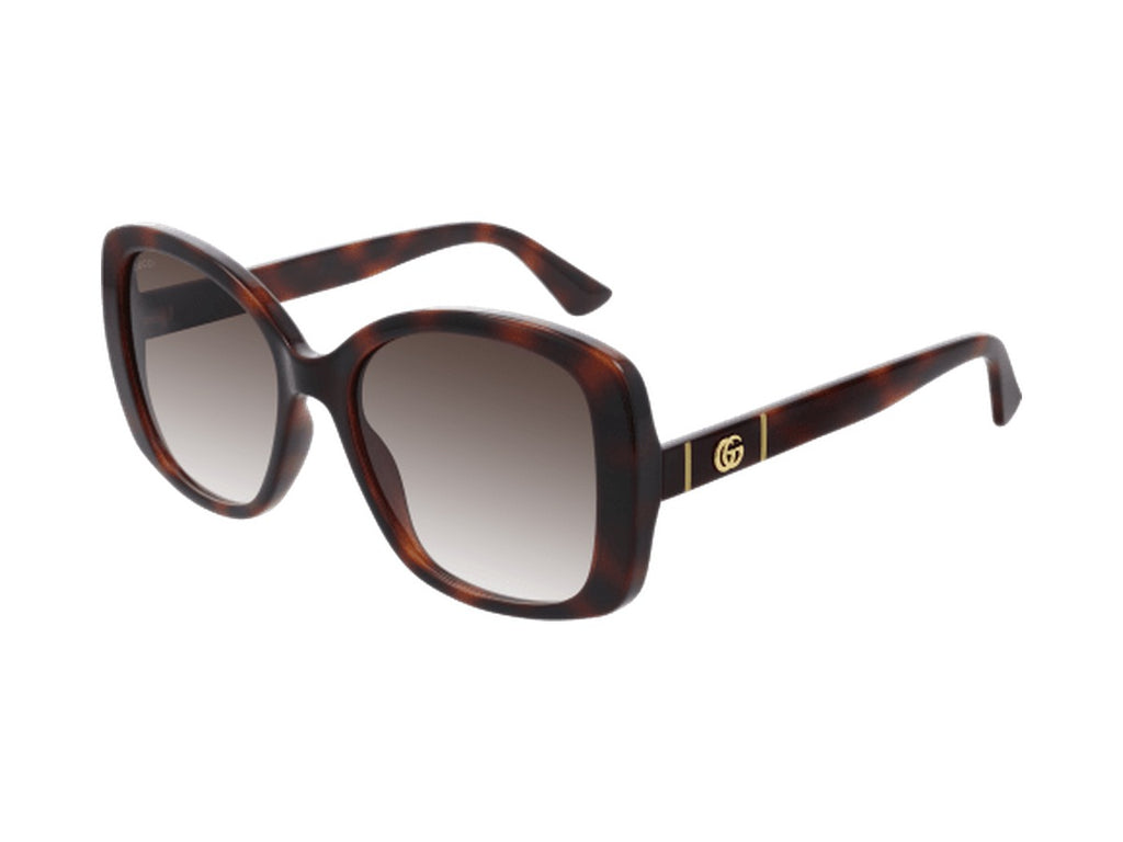 Gucci GG0762S-002 sunglasses - Havana / Brown