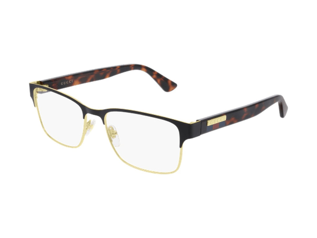 Gucci GG0750O-002 glasses - Black & Havana