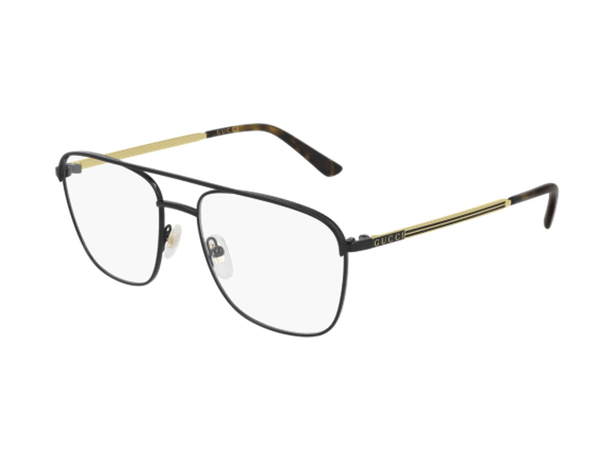 Gucci GG0833O-001 glasses - Black & Gold