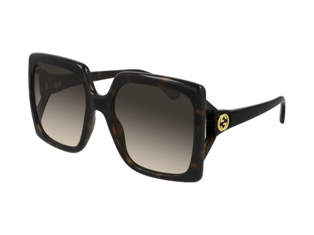 Gucci GG0876S-002 sunglasses - Havana / Brown