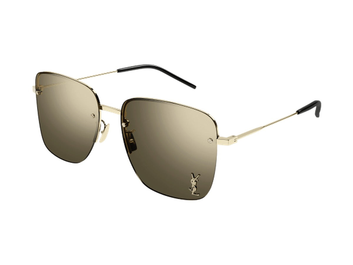 Saint Laurent SL 312 M-006 sunglasses - Gold / Brown