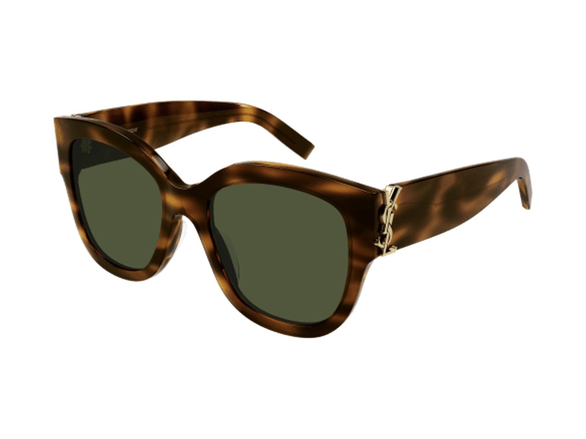 Saint Laurent SL M95/F-003 sunglasses - Havana / Green
