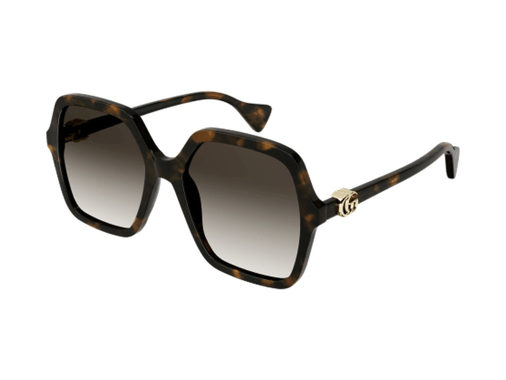 Gucci GG1072S-002 sunglasses - Havana / Brown