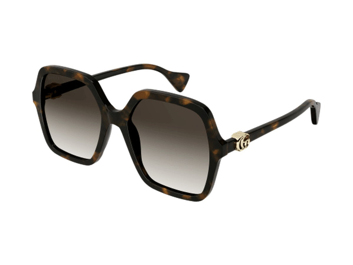 Gucci GG1072S-002 sunglasses - Havana / Brown
