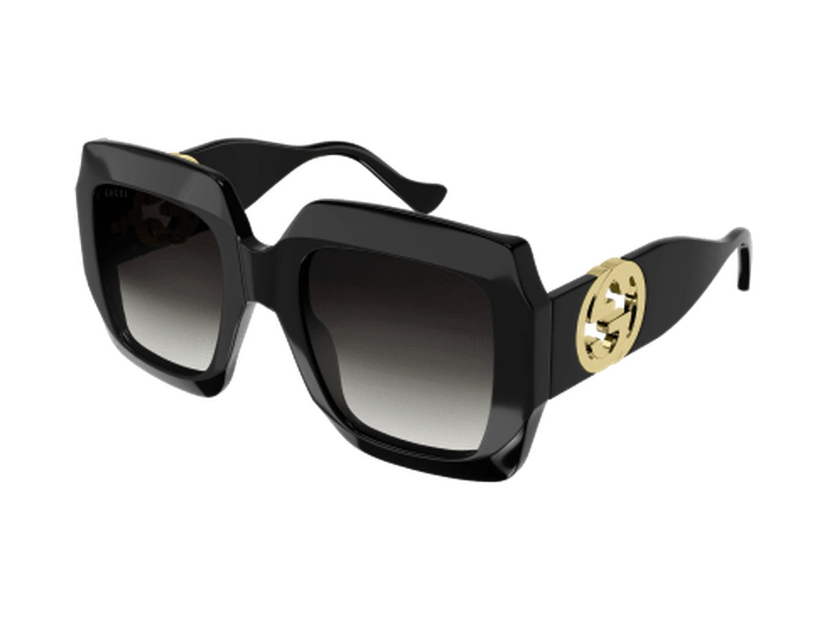Gucci GG1022S-006 sunglasses - Black / Grey