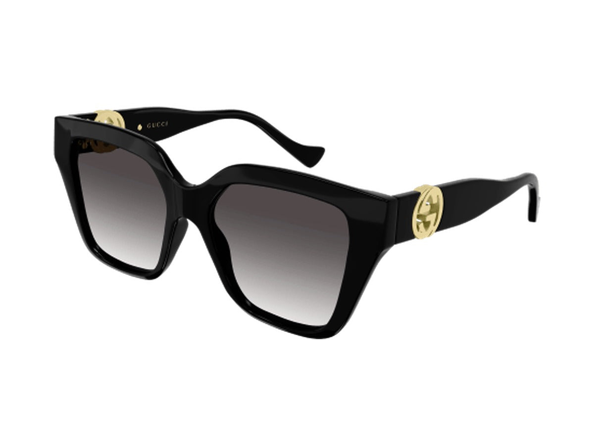 Gucci GG1023S-008 sunglasses - Black / Grey