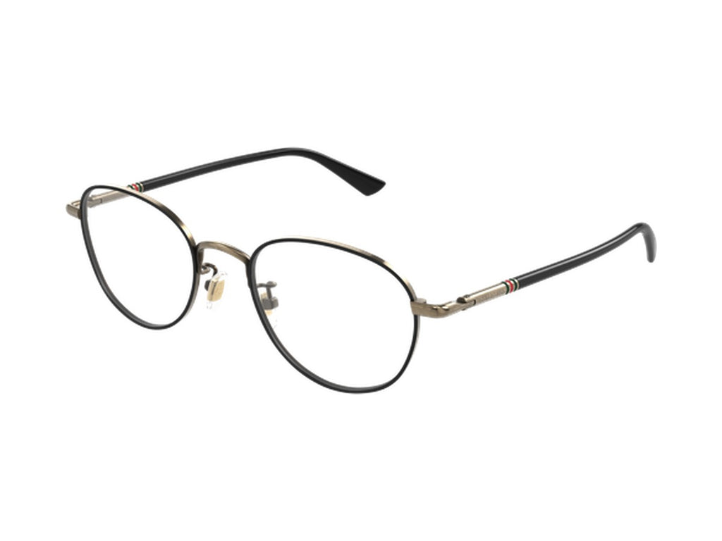 Gucci GG1128OJ-001 glasses - Black & Gold