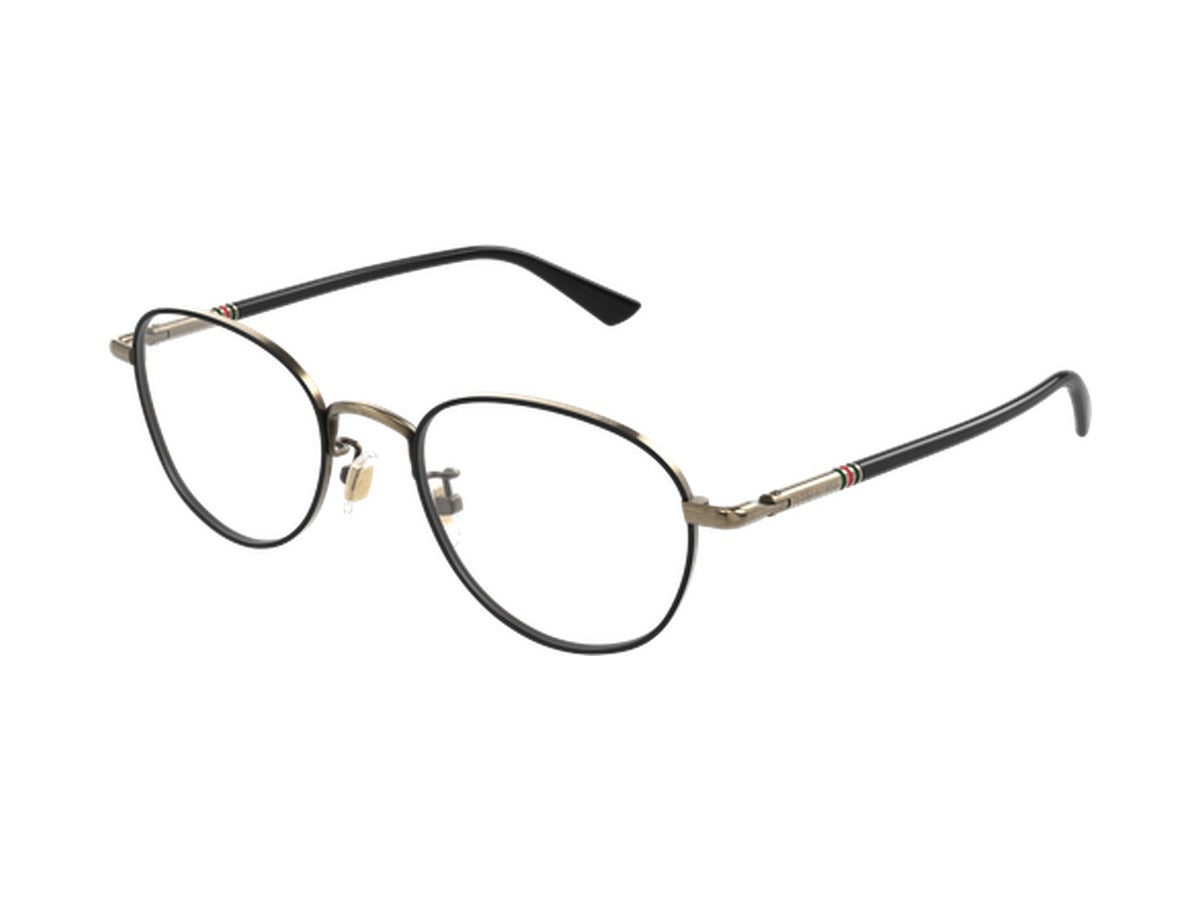 Gucci GG1128OJ-001 glasses - Black & Gold