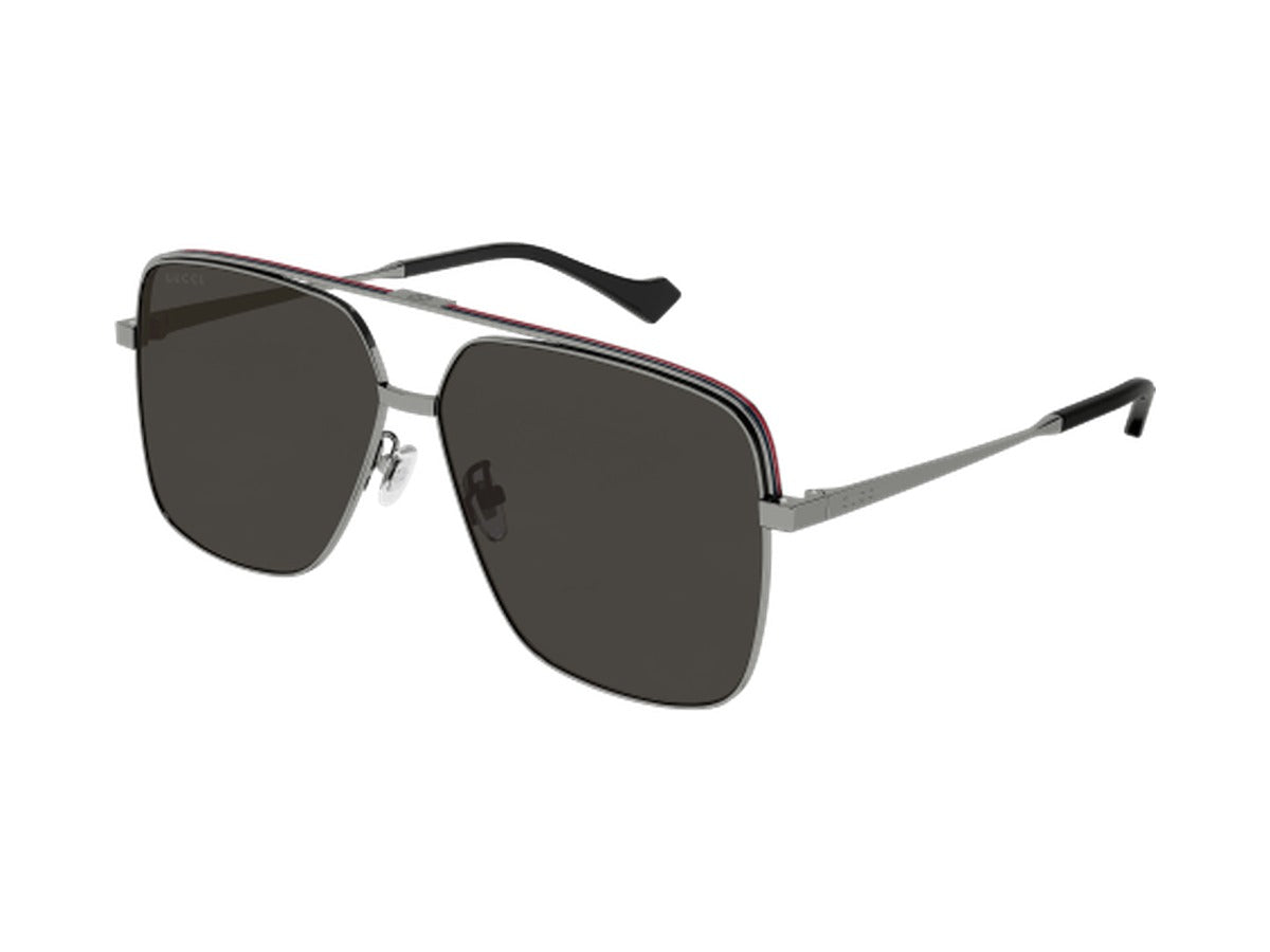Gucci GG1099SA-001 sunglasses - Gunmetal / Grey
