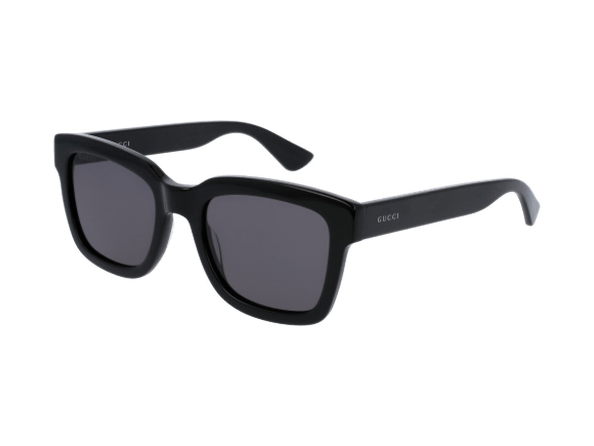 Gucci GG0001SN-001 sunglasses - Black / Smoke