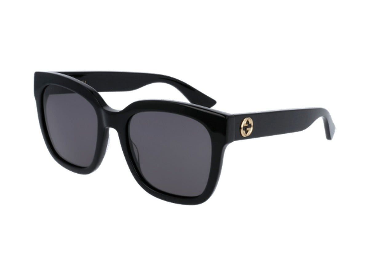Gucci GG0034SN-001 sunglasses - Black / Grey