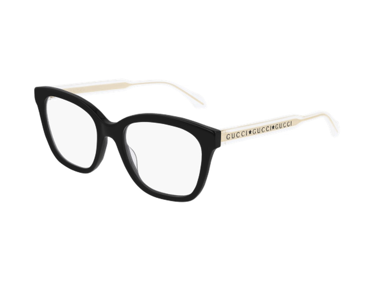 Gucci GG0566ON-001 glasses - Black & Crystal