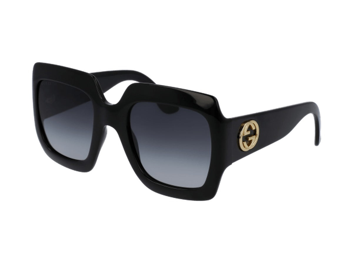 Gucci GG0053SN-001 sunglasses - Black / Grey