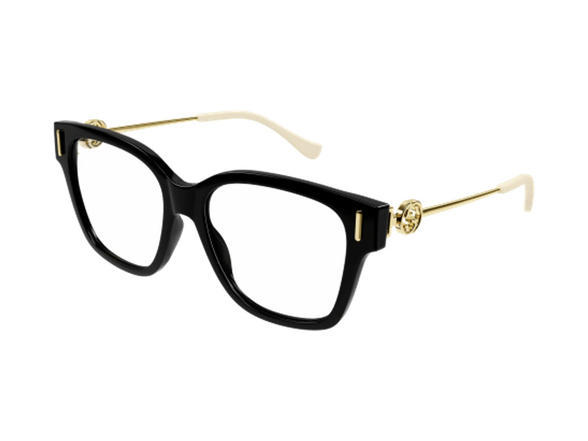 Gucci GG1204O-001 glasses - Black & Gold