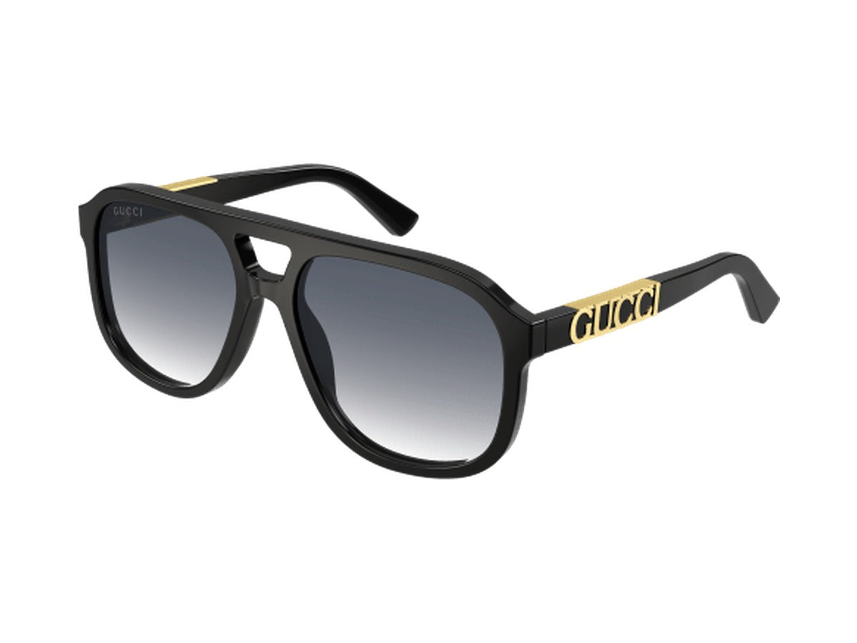Gucci GG1188S-002 sunglasses - Black / Grey