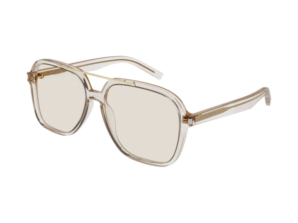 Saint Laurent SL 545-002 sunglasses - Beige / Yellow