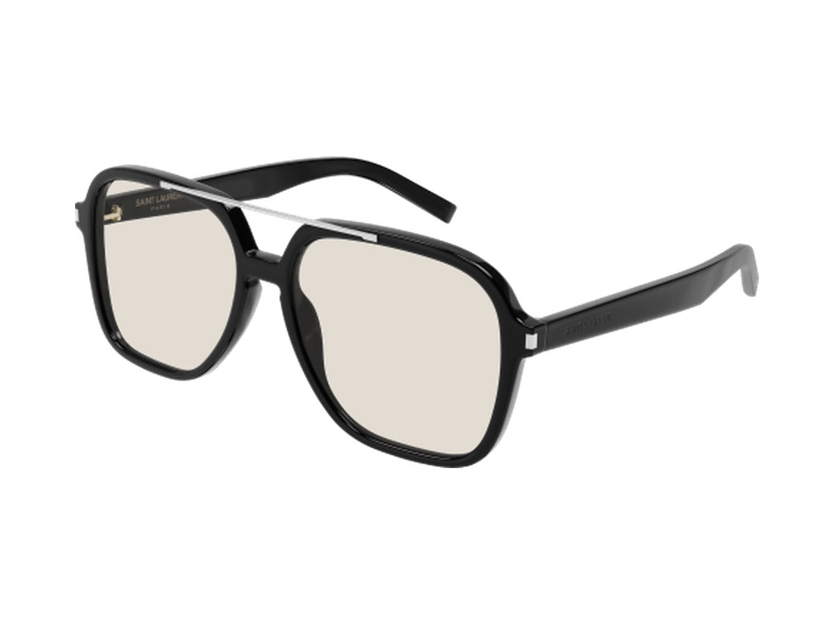 Saint Laurent SL 545-001 sunglasses - Black / Yellow