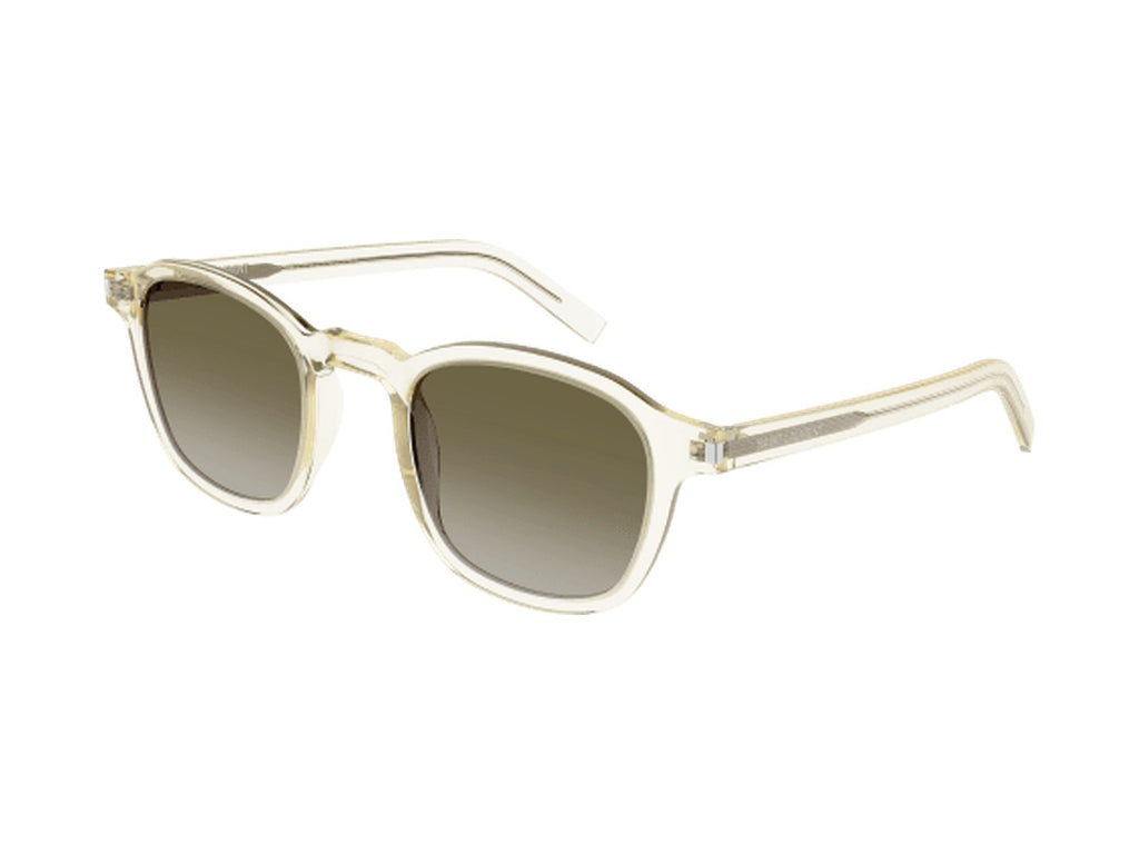 Saint Laurent SL 549 SLIM-007 sunglasses - Yellow / Brown