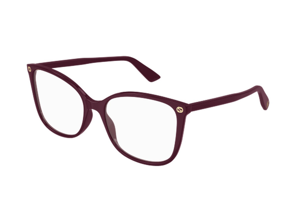 Gucci GG0026O-012 glasses - Burgundy