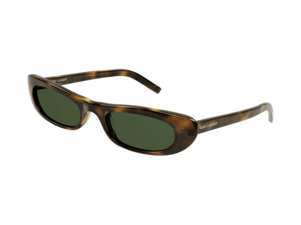 Saint Laurent SL 557 SHADE-002 sunglasses - Havana / Green