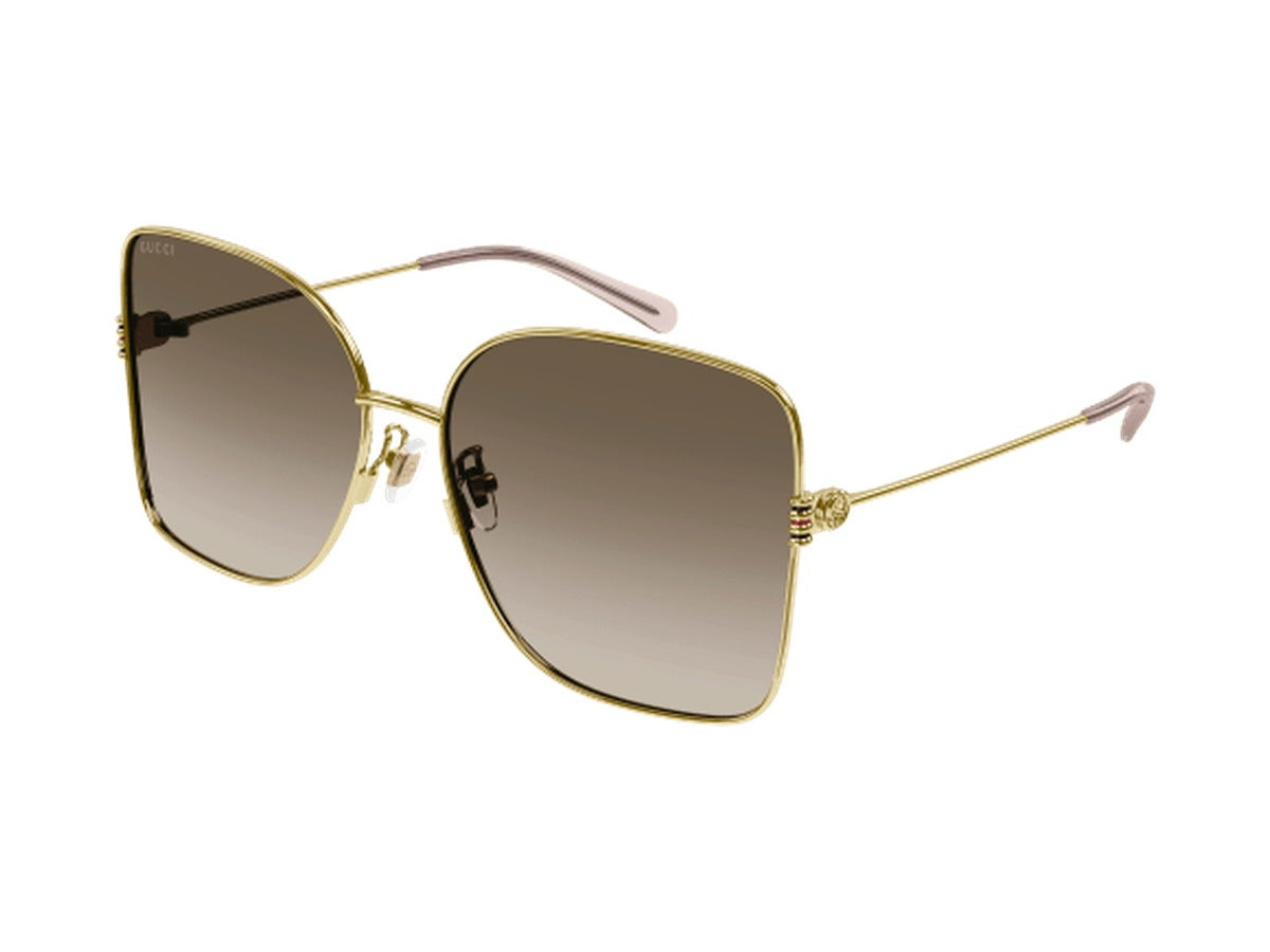 Gucci GG1282SA-003 sunglasses - Gold / Brown