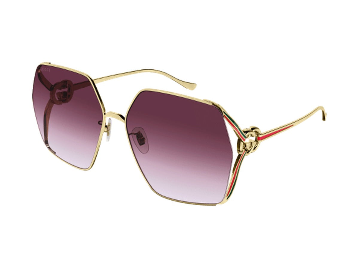 Gucci GG1322SA-003 sunglasses - Gold / Red