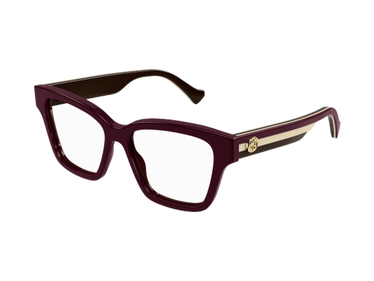 Gucci GG1302O-005 glasses - Burgundy