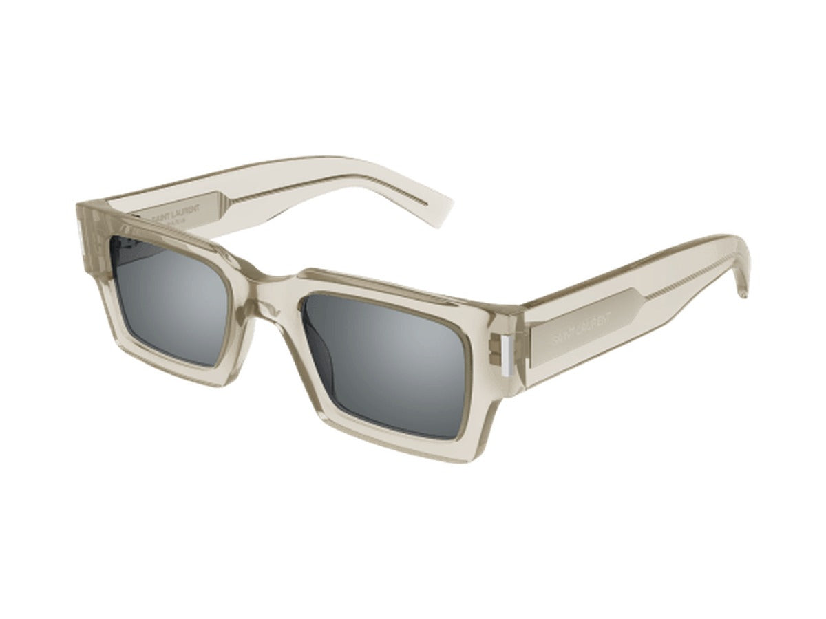 Saint Laurent SL 572-003 sunglasses - Beige / Silver