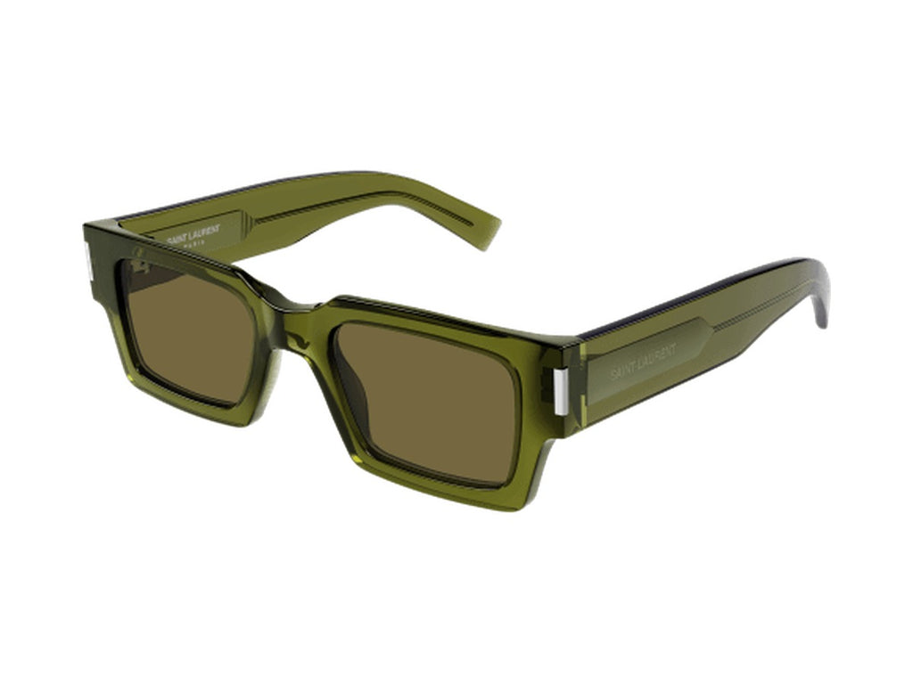 Saint Laurent SL 572-005 sunglasses - Green / Brown