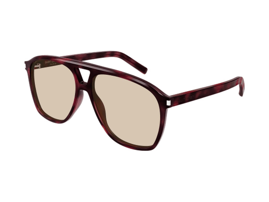 Saint Laurent SL 596 DUNE-003 sunglasses - Havana / Brown